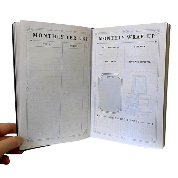 OwlCrate Annual Reading Planner Undated - November 2023 "Perilous Travels" - Picture 8 of 15